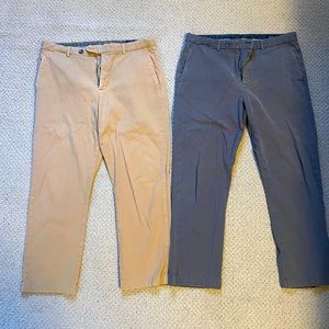 Lot of 2: Nordstrom Tailored Fit Chinos 34x28